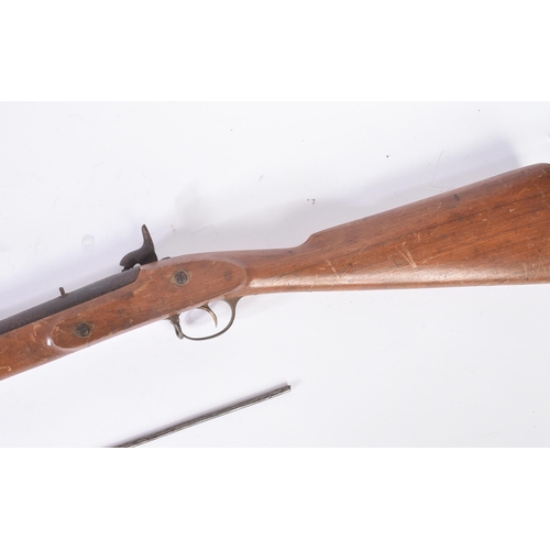 240 - A believed 19th Century British Pattern 1853 Enfield Musket Rifle. Three band, percussion lock rifle... 