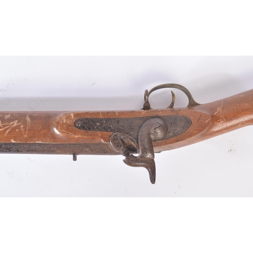 240 - A believed 19th Century British Pattern 1853 Enfield Musket Rifle. Three band, percussion lock rifle... 