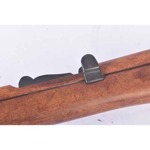 244 - A replica WWI First World War British 1914 Enfield style bolt action rifle. Dog leg style stock, int... 