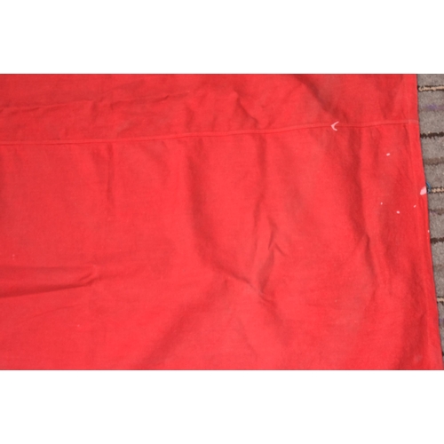 278 - An original vintage British Merchant Navy Ensign flag. Typical form with Union flag to the corner on... 