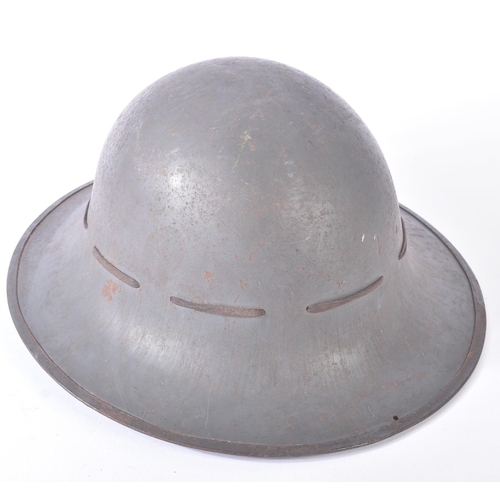 38 - A WWII Second World War British Home Front Zuckerman helmet denoting to ' Street Fire Party ' (S.F.P... 