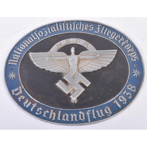 453 - A collection of assorted WWII Second World War Third Reich Nazi German style plaques comprising; Hei... 