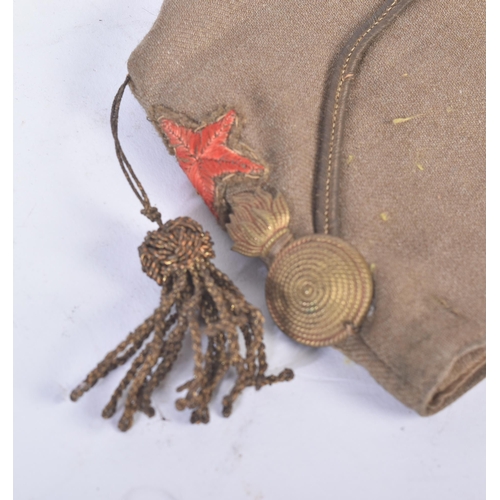 486 - From the Ferdinand Otto Miksche collection.
 Late 1930s Spanish Civil War cap worn by Lieutenant Col... 