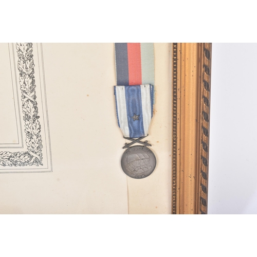 498 - From the Ferdinand Otto Miksche collection.

 Order National de la Legion d'Honneur awarded to Ferdi... 