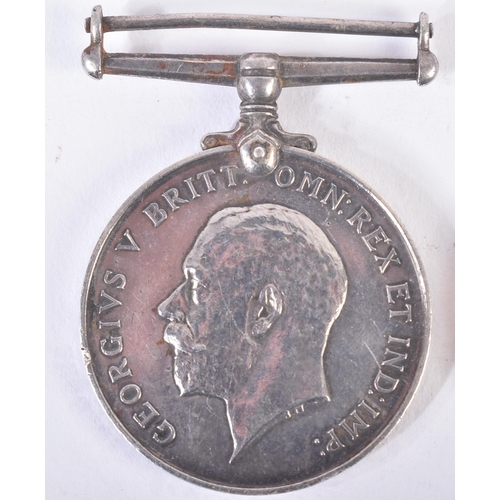 67 - A WWI First World War British medal duo awarded to one 3258 Private A. D. Wiltshire of the Glouceste... 