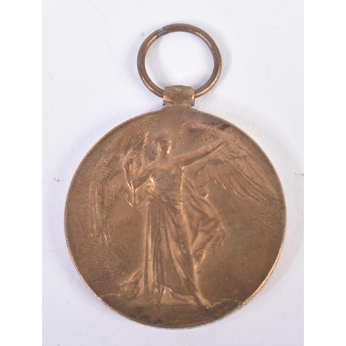 67 - A WWI First World War British medal duo awarded to one 3258 Private A. D. Wiltshire of the Glouceste... 