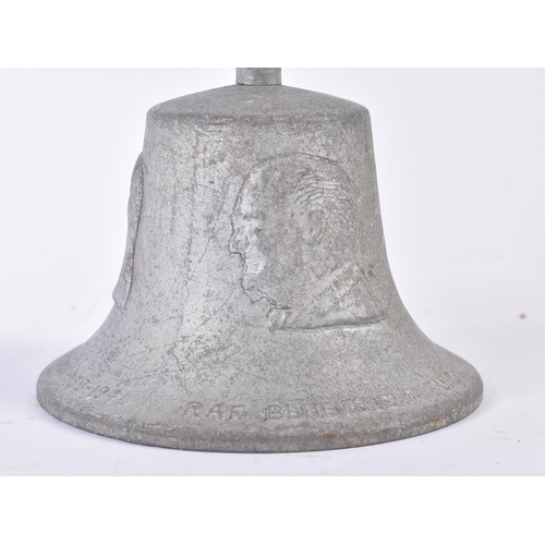 87 - An original WWII Second World War RAF Royal Air Force Benevolent Fund 1939-45 Victory bell. The bell... 