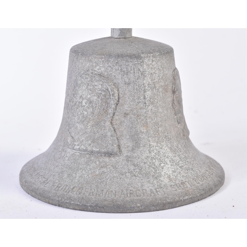 87 - An original WWII Second World War RAF Royal Air Force Benevolent Fund 1939-45 Victory bell. The bell... 