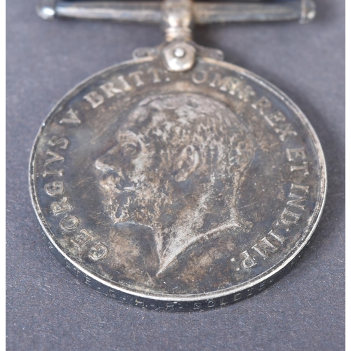 89 - An original WWI First World War British medal duo awarded to one S-18622 Private G. H. R. Goldie of ... 