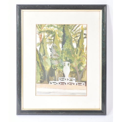 109 - From The Estate Of Bob Baker - Artwork - 'Spain' - a watercolour painting of a Spanish scene. Waterc... 