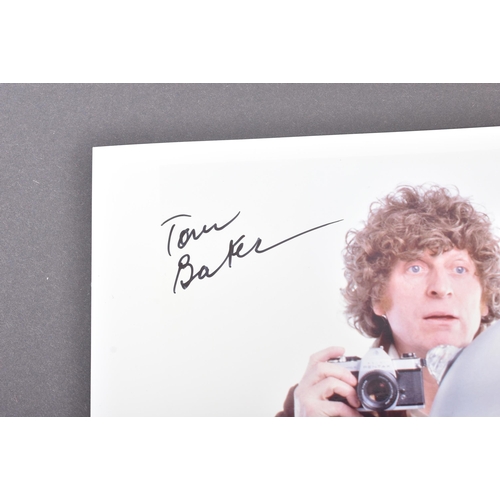 116 - Doctor Who - Tom Baker (Fourth Doctor) - autographed 8x10