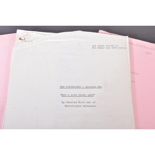 127 - From The Estate Of Bob Baker - Pretenders (1972 HTV Drama Series) - a collection of scripts from pro... 