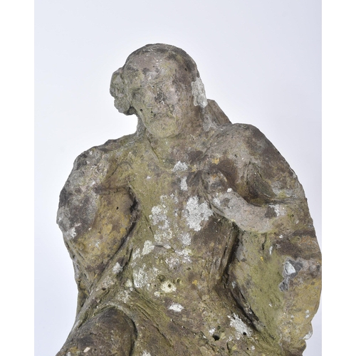 136 - From The Estate Of Bob Baker - Artwork - Sculpture - an early study by Baker in concrete / cement of... 