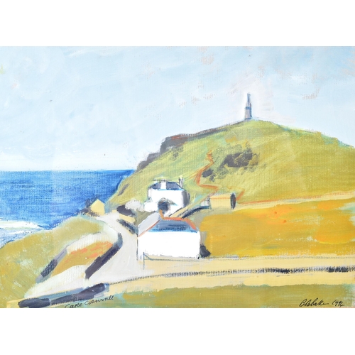 4 - From The Estate Of Bob Baker - Artwork - 'Cape Cornwall' - Mixed media painting of a Cornish scene. ... 