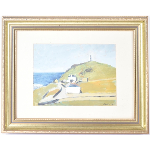 4 - From The Estate Of Bob Baker - Artwork - 'Cape Cornwall' - Mixed media painting of a Cornish scene. ... 