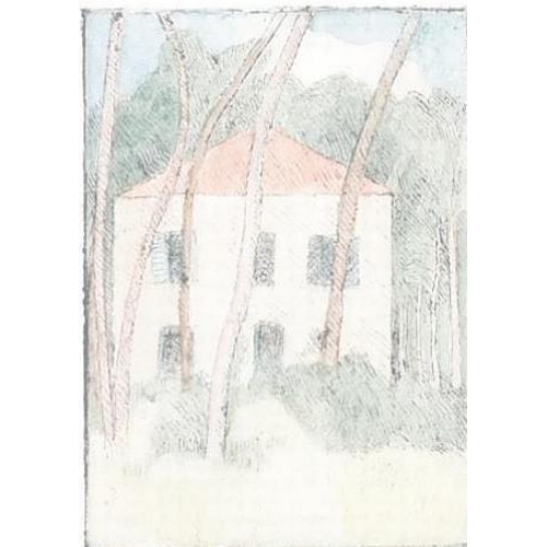 63 - From The Estate Of Bob Baker - Artwork - Susan Caines (b. 1935) - Villa - 19/75 - signed and titled ... 