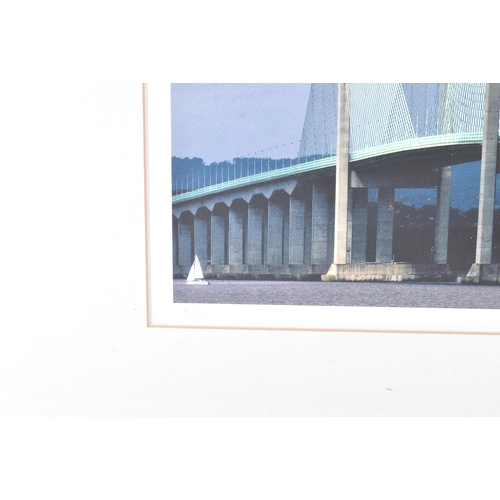 73 - From The Estate Of Bob Baker - Artwork - Colin M. Harvey - Severn Bridge, Bristol - 2004 No. 4/24 - ... 