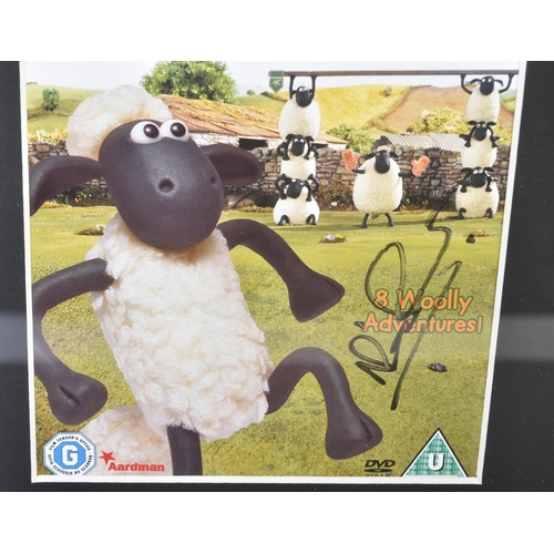 80 - Wallace & Gromit / Shaun The Sheep - Nick Park (creator) - autographed presentation comprising of a ... 