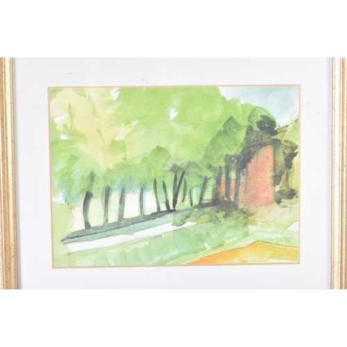 88 - From The Estate Of Bob Baker - Artwork - 'Trescol 2011' - a watercolour painting of a country scene ... 