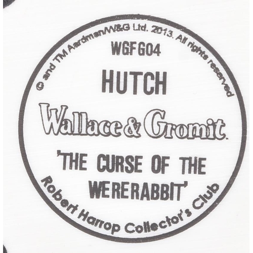 92 - Wallace & Gromit - Robert Harrop - WGFG04 ' Hutch - The Curse Of The Wererabbit '. Collector's Club ... 