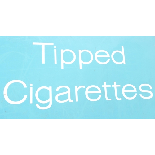 29 - Bristol Tipped Cigarettes - A large retro mid 20th Century advertising point of sale shop display po... 