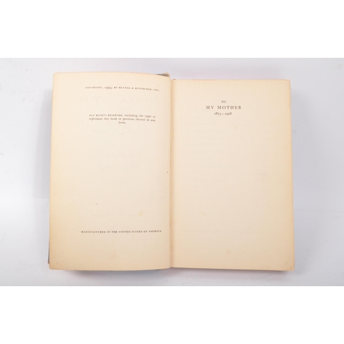 547 - Mary Poppins - P. L. Cravers. First American edition, 1934. Illustrated by Mary Shepherd. Blue cloth... 