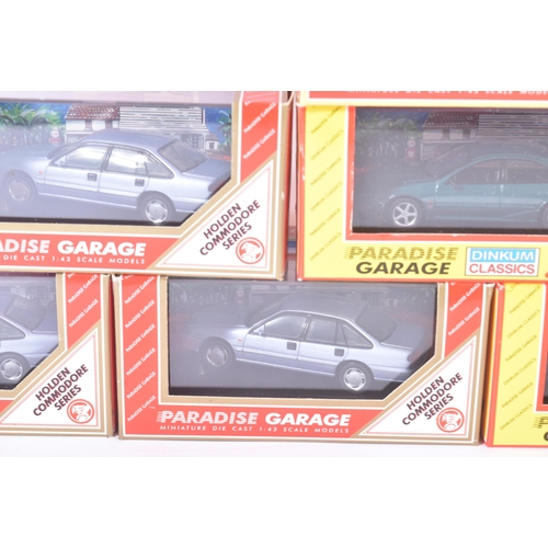 97 - Dinkum Classics Paradise Garage - 1/43 Scale Precision Diecast - a collection of x8 Australian made ... 