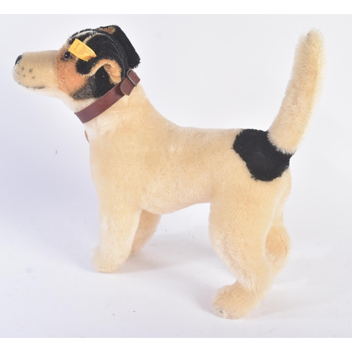 98 - An original vintage German Steiff made soft toy teddy bear Jack Russell 'Hexie'. Complete with origi... 