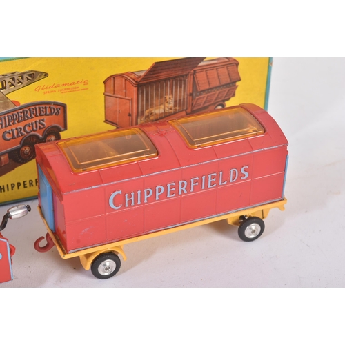 101 - An original vintage Corgi Major Toys boxed diecast model No. 12 Chipperfield's Circus Crane Truck an... 