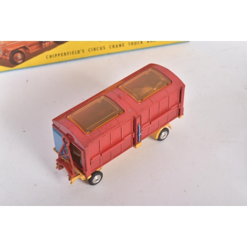 101 - An original vintage Corgi Major Toys boxed diecast model No. 12 Chipperfield's Circus Crane Truck an... 