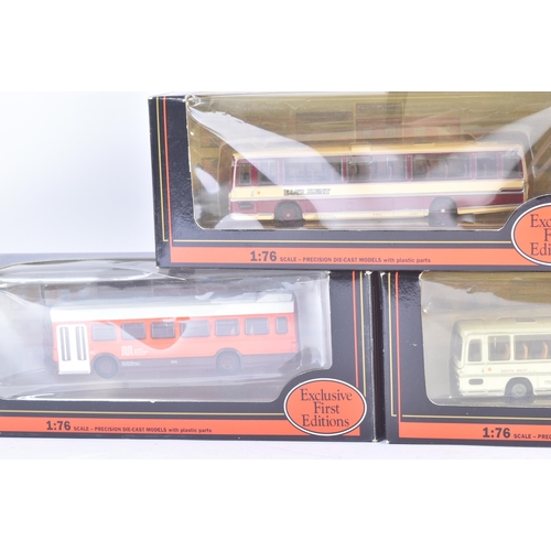 104 - A collection of x10 Gilbow / EFE Exclusive First Editions 1/76 scale boxed diecast model buses to in... 