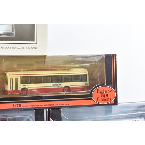 104 - A collection of x10 Gilbow / EFE Exclusive First Editions 1/76 scale boxed diecast model buses to in... 