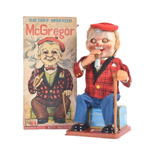 11 - Rosco Toys - McGregor - an original vintage McGregor Battery Operated tinplate toy, made in Japan. A... 