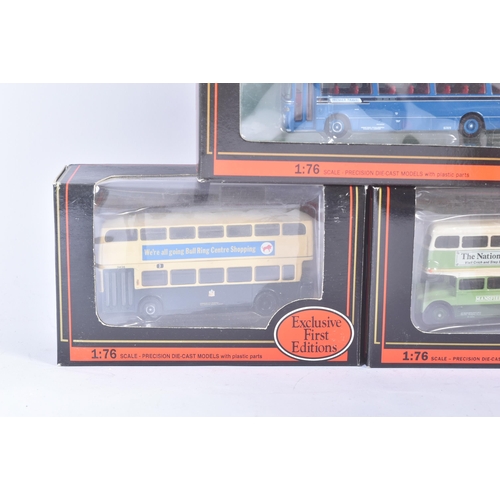 124 - A collection of x10 Gilbow / EFE Exclusive First Editions 1/76 scale boxed diecast model buses to in... 