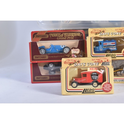 127 - A large collection of vintage Lledo Days Gone and Matchbox Models of Yesteryear / Y-Series diecast m... 