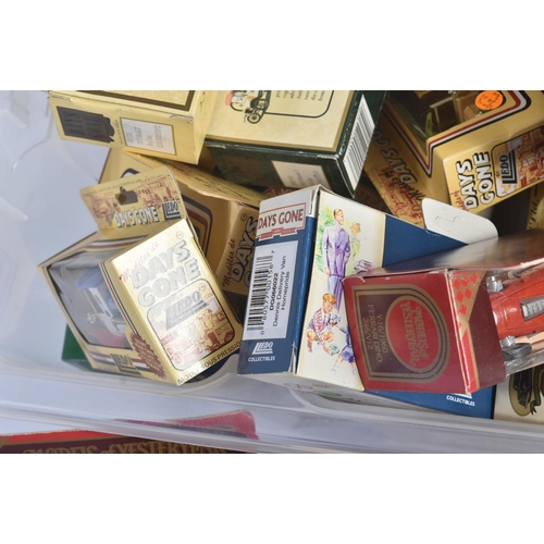 127 - A large collection of vintage Lledo Days Gone and Matchbox Models of Yesteryear / Y-Series diecast m... 