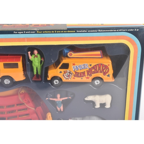 147 - An original vintage Corgi diecast model box set No.48 ' Jean Richard Circus '. The set appearing lar... 