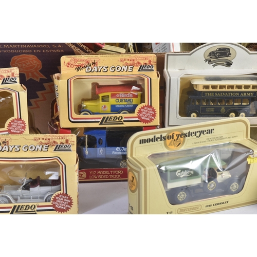 159 - A large collection of vintage Lledo Days Gone and Matchbox Models of Yesteryear / Y-Series diecast m... 