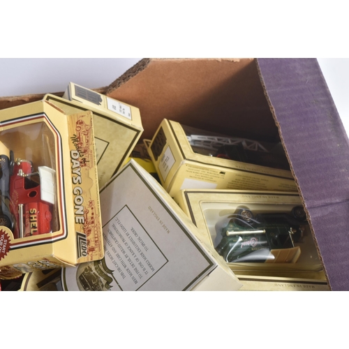 159 - A large collection of vintage Lledo Days Gone and Matchbox Models of Yesteryear / Y-Series diecast m... 