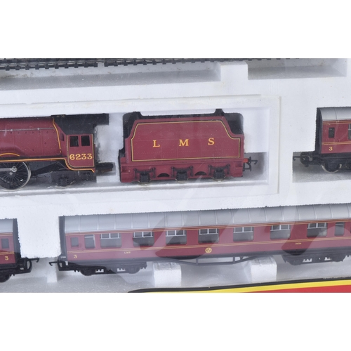 164 - A vintage Hornby OO gauge model railway locomotive trainset No. R791 LMS Express Passenger. The set ... 
