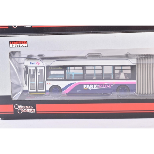 17 - Two Corgi Original Omnibus / Wrightbus 1/76 scale diecast model buses comprising; OM41305 Wright Ecl... 