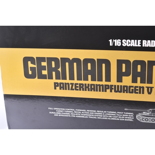 20 - An original 1/16 scale RC Radio Control German Panther Type G Tank. The ready to assemble kit with f... 