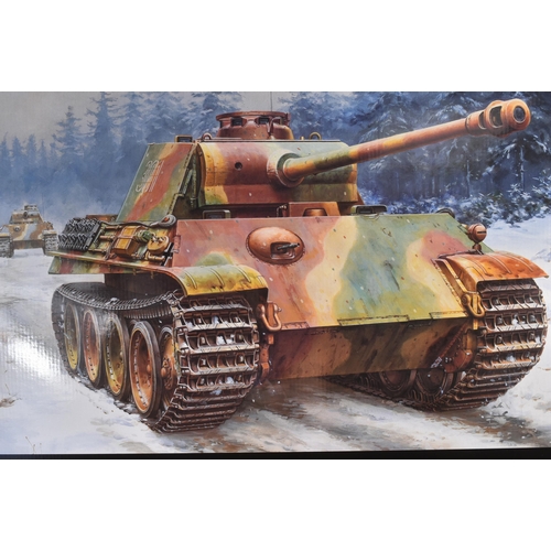 20 - An original 1/16 scale RC Radio Control German Panther Type G Tank. The ready to assemble kit with f... 