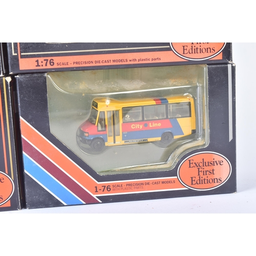 21 - A collection of x12 EFE Exclusive First Editions 1/76 scale boxed diecast model buses. Examples to i... 