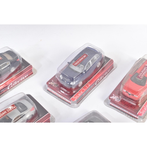 24 - A collection of assorted 1/72 scale and 1/76 scale trackside diecast model cars. Models to include A... 