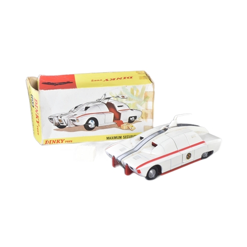 316 - A vintage Dinky Toys boxed diecast model No. 105 Captain Scarlet Maximum Security Vehicle. The model... 