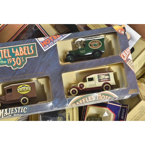 317 - A large collection of vintage Matchbox Models of Yesteryear / Y-Series, Lledo Days Gone and other di... 