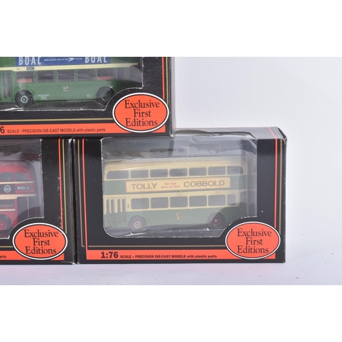 321 - A collection of x10 Gilbow / EFE Exclusive First Editions 1/76 scale boxed diecast model buses compr... 