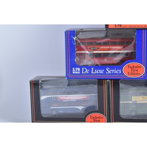 321 - A collection of x10 Gilbow / EFE Exclusive First Editions 1/76 scale boxed diecast model buses compr... 