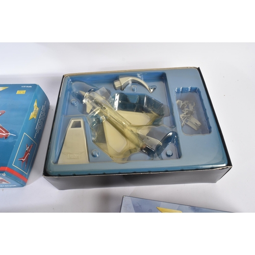 333 - A collection of Corgi diecast models of Aviation interest comprising; 1/72 scale Eurofighter Typhoon... 